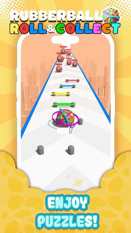 橡胶球冲刺(Rubber Ball Roll & Collect)安卓直装版