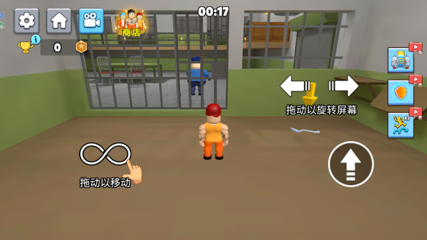 迷宫逃脱跑酷游戏绿色版