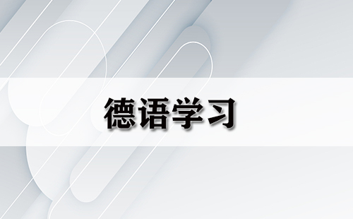 德语学习指南-如何挑选合适的德语学习途径