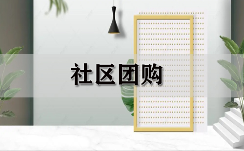 社区团购全攻略-社区团购怎么选