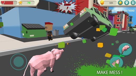 疯狂小猪模拟器(CrazyPigSimulator)直装版(2)