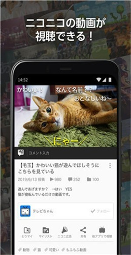 NicoVideo(ニコニコ動画)手机正版截图2