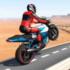 儿童摩托车特技比赛游戏(Kids Motorbike Stunt Race Game)