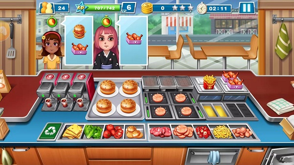 超级烹饪厨师(Crazy Cooking Farsroid.com)(2)
