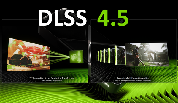 支持全系列RTX显卡！NVIDIADLSS4.5正式登场：帧率飙升6倍、画质大幅提升，已覆盖超400款游戏