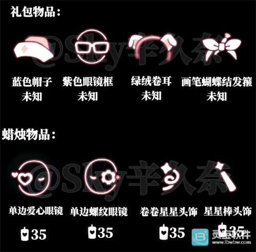 光遇MBTI人格测试新增物品汇总
