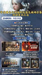 零度曙光的兑换码都有哪些呢