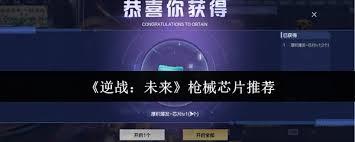 逆战未来芯片的搭配方案有哪些
