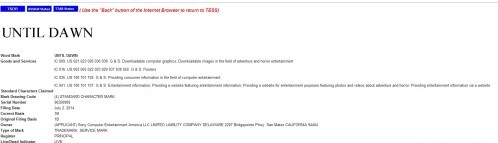 PS3游戏《直到黎明》将不再进行注册，该游戏即将登陆PS4平台