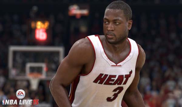 NBALIVE15新图来袭，画质精良可与2K媲美