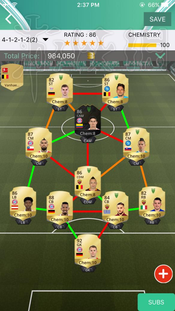《FIFA18》百万混搭阵容推荐如何组建高性价比阵容？