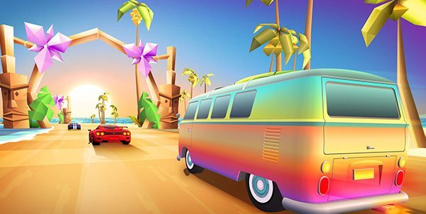 向经典街机赛车游戏致敬的《追踪地平线Turbo》，计划在5月份登陆PS4平台