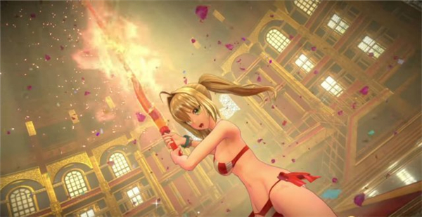 《Fate/EXTELLALINK》新DLC带来视觉盛宴尼禄泳装造型参战杀敌