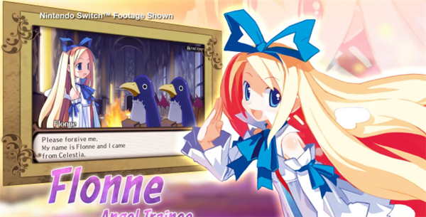 NISA公布《魔界战记1完整版》新视频：天使芙蓉形象甜美可爱