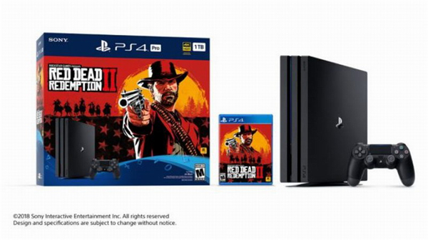 索尼推出《荒野大镖客2》PS4Pro套装，定价400美元