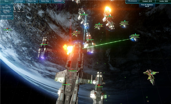 经典续作《可执行突击2》已正式登陆Steam平台酷炫星舰展开激烈对轰[图]