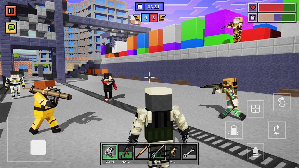 方块射击3D图1