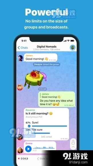 telegraph聊天软件手机免费版图3
