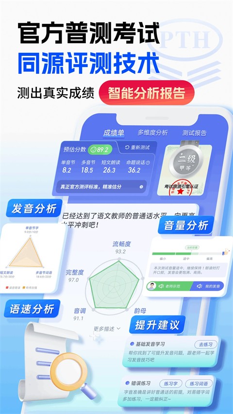 普通话水平测试老版图3