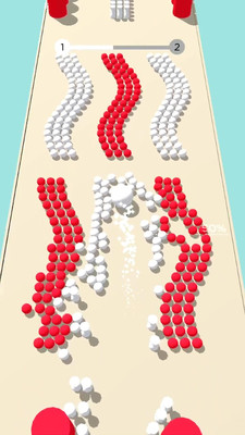 彩色冲撞3D
