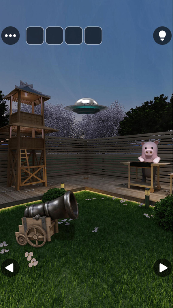 夏夜的公园和UFO游戏正版图5