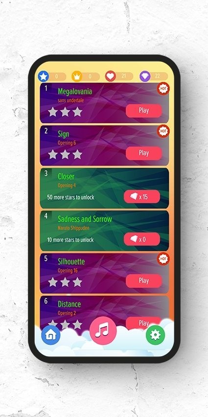 Sans钢琴音阶图1