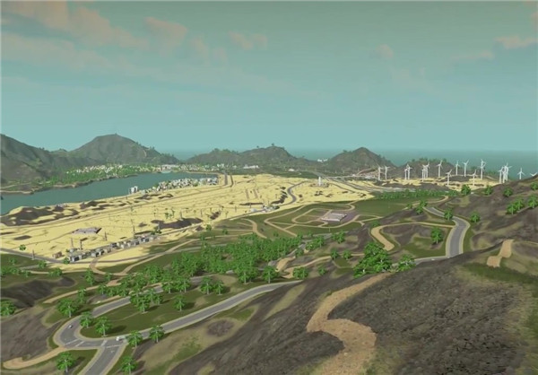 《城市：天际线》神级还原《GTA5》洛圣都场景