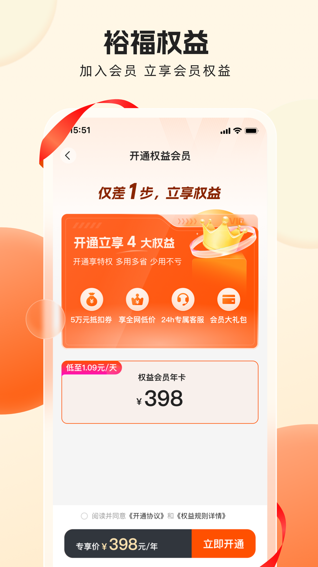 裕福权益正版图1