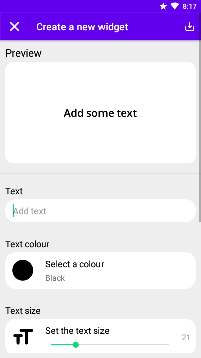 Any Text Widget(文字桌面小部件)安卓官方版图4