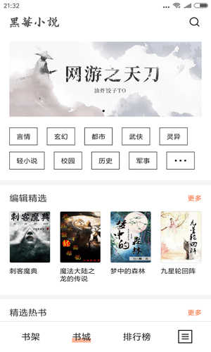 黑莓小说原版