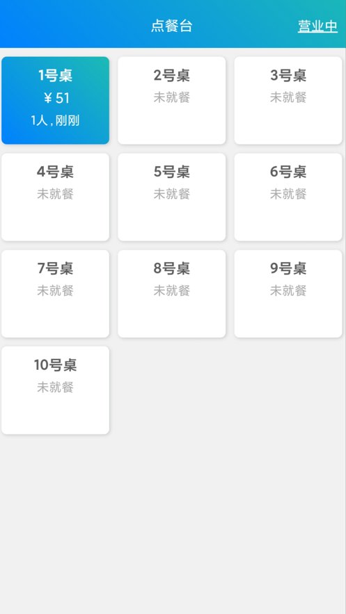 简易云点餐