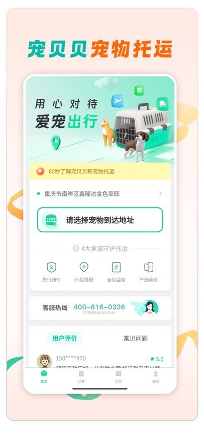 宠贝贝宠物托运平台官方版(3)