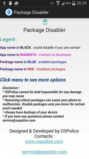 Package Disabler Pro最新版(1)