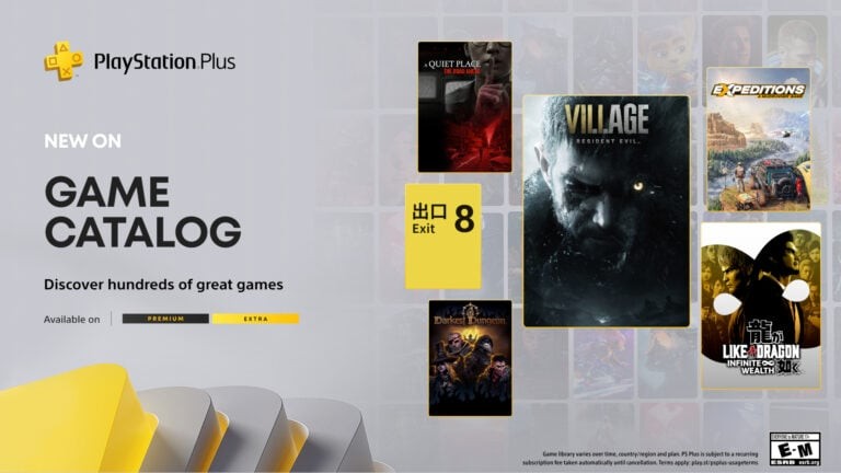 PSPlus2026年1月游戏阵容已正式揭晓，包含《生化危机8》《山脊赛车》等作品