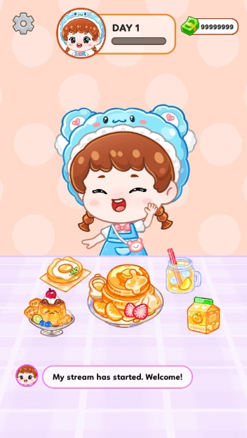 吃播女孩