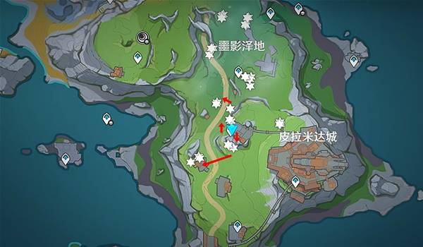 原神6.3月之四版本松珀香收集路线