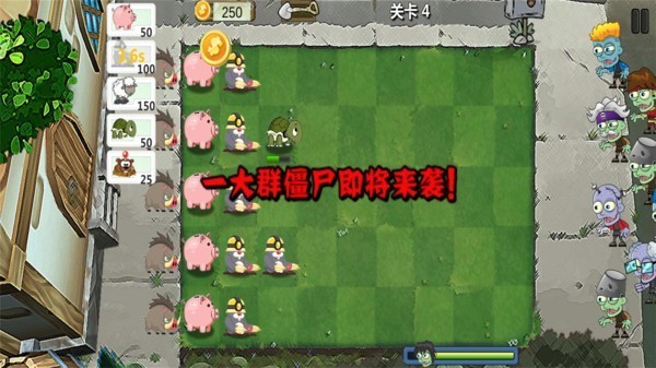 植物暴打僵尸1
