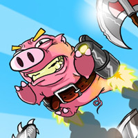 飞天火箭猪(飞行跑酷)最新免费版 V1.4