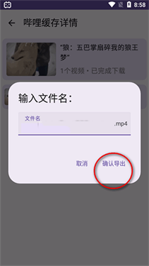 哔哩缓存导出图6