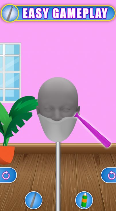 面部雕刻3D游戏图1