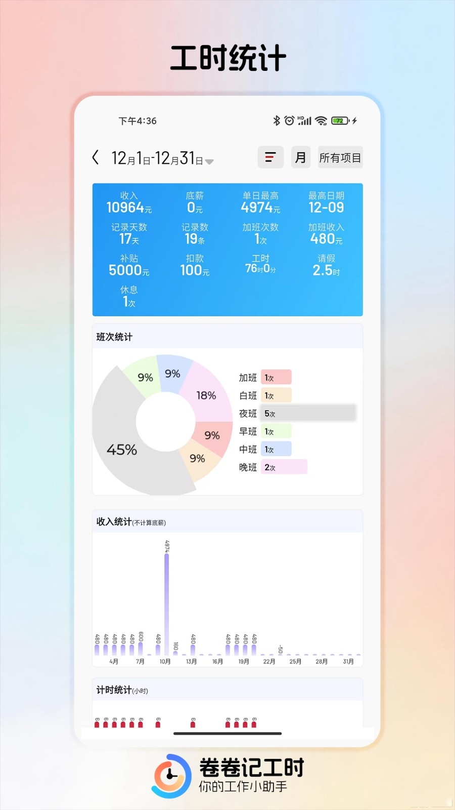 卷卷记工时手机版(4)