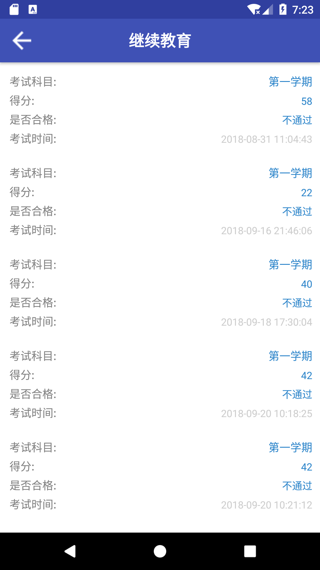 继续教育原版
