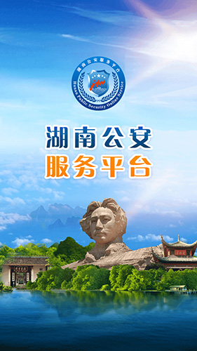 湖南公安交警公共服务平台通用版图1