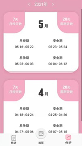 女生例假记录正版图2