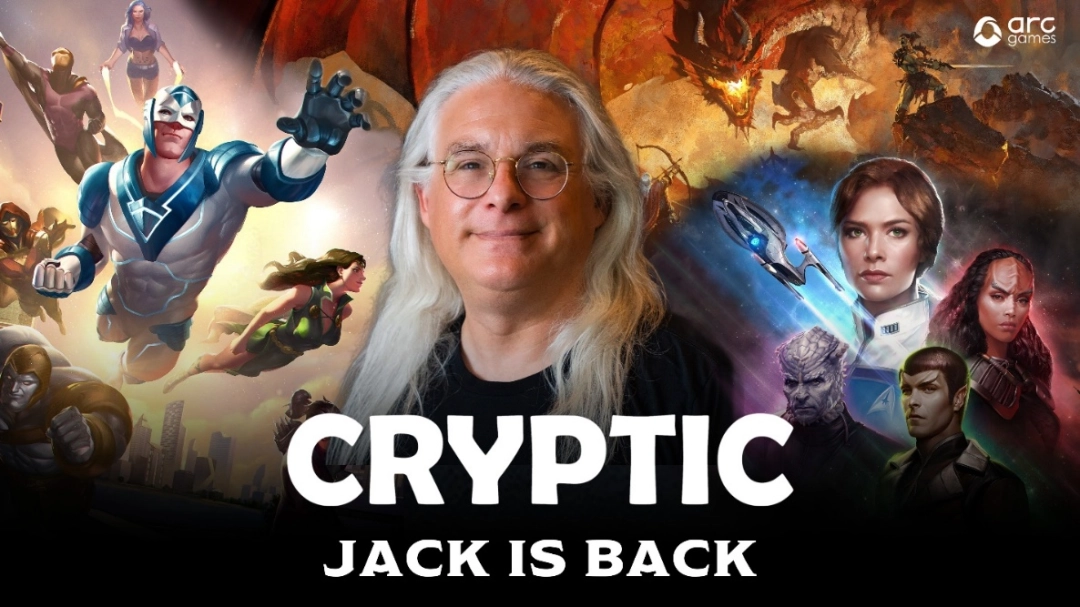 MMO领域的先驱人物、知名游戏创始人JackEmmert正式回归，将重新担任CrypticStudios的职务