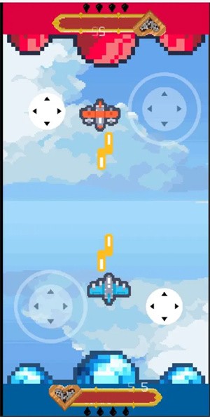 天空双人对决手游版图1