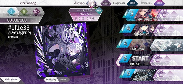 Arcaea国际服游戏绿色版图5
