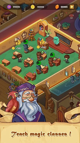 放置魔法学院游戏绿色版图1