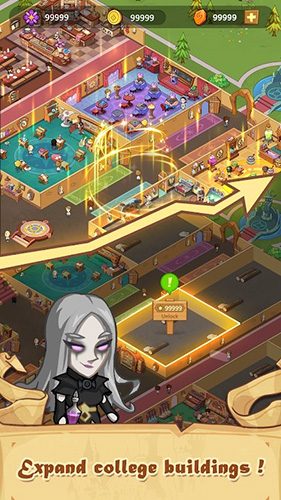 放置魔法学院游戏绿色版图2