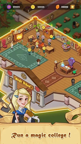 放置魔法学院游戏绿色版图3